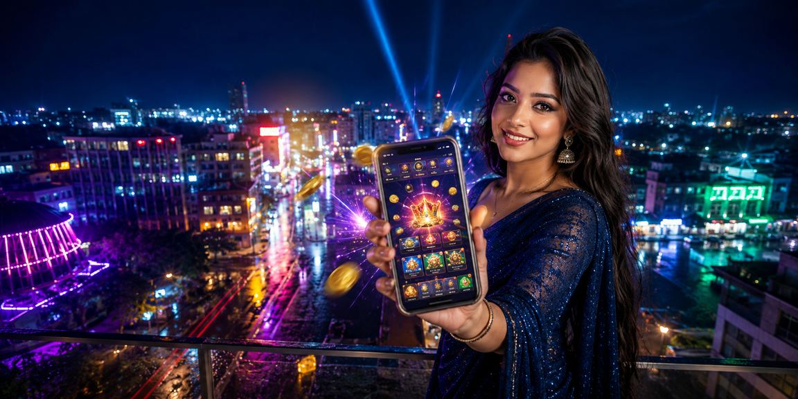 মোবাইল কাসিনো অ্যাপ ইন্টারফেস